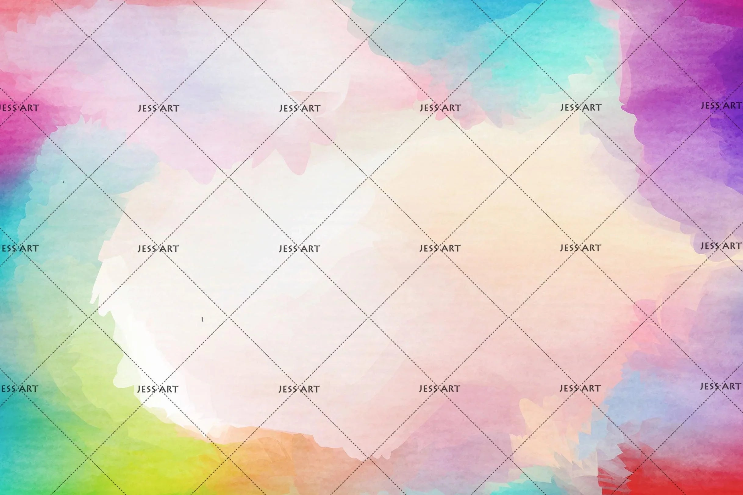 3D Watercolor Color Pattern Wall Mural Wallpaper 205- Jess Art Decoration