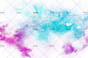 3D Watercolor Green Pattern Wall Mural Wallpaper 210- Jess Art Decoration