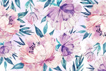 3D Vintage Watercolour Floral Leaves Pattern Wall Mural Wallpaper WJ 6296- Jess Art Decoration